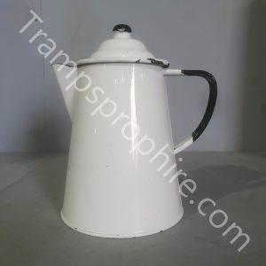 Enamel Coffee Pot White