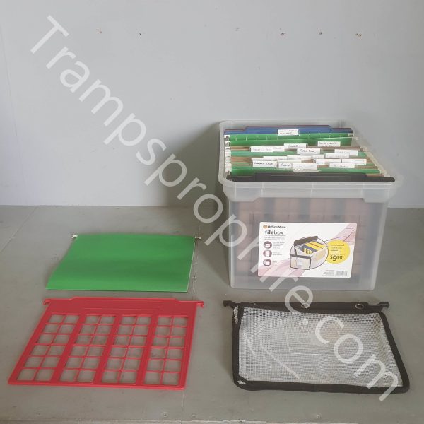 File Box And Dividers