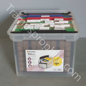 File Box And Dividers