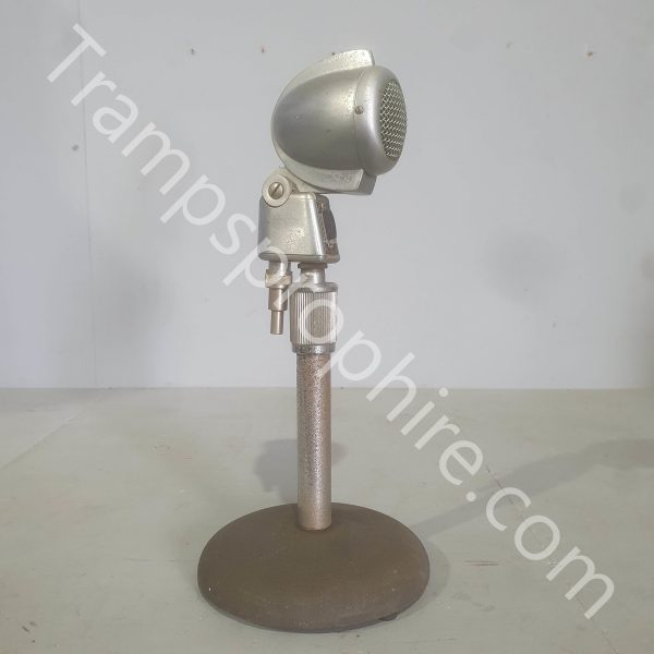 Microphone On Tabletop Stand