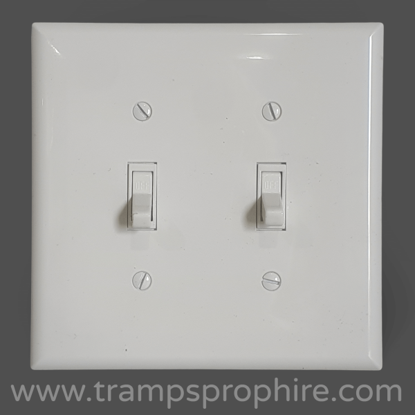 American Double Light Switches