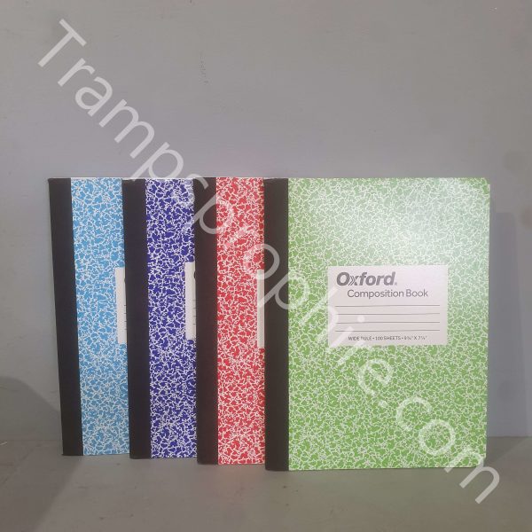 Assorted American Composition Notebooks