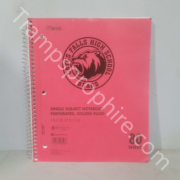 Assorted American Paper Notebooks