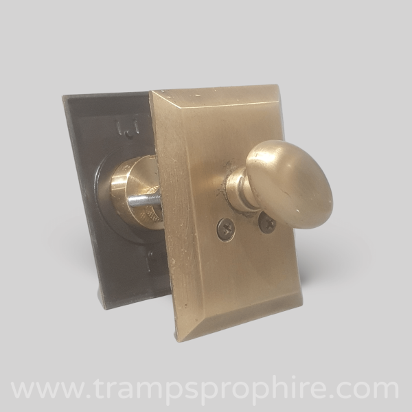 Brass Door Knob And Lock