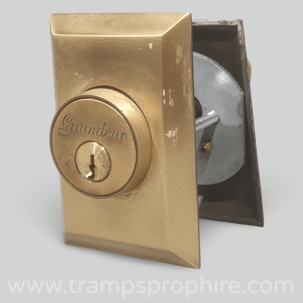 Brass Door Knob And Lock