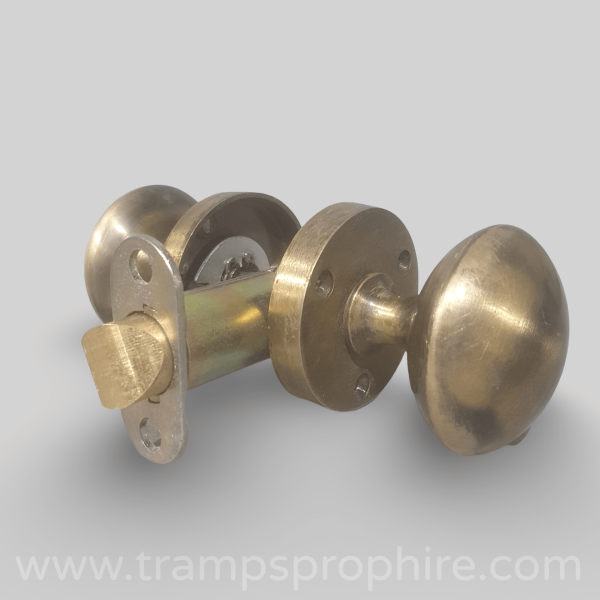 Brass Door Knob And Lock