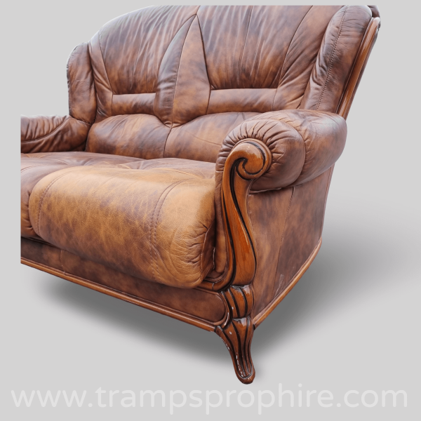 Leather Sofa Brown