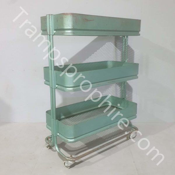 Metal Trolley Green