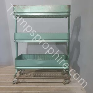 Metal Trolley Green