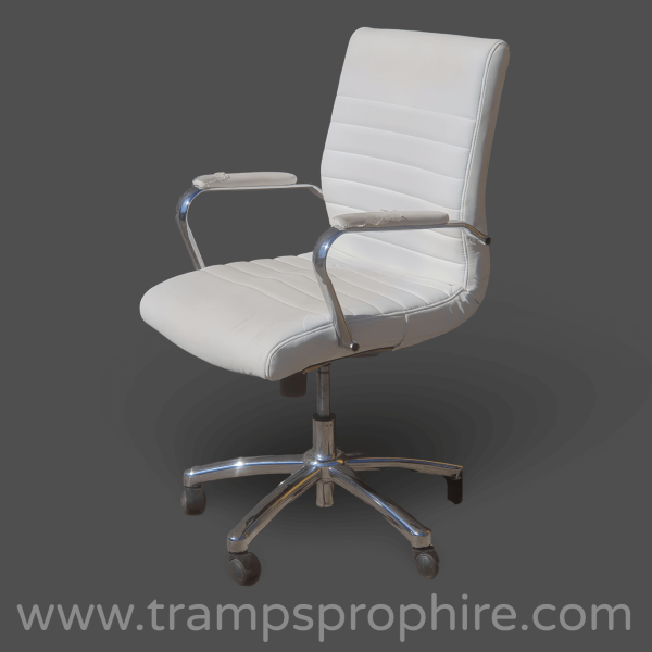 Office Swivel Desk Chair White