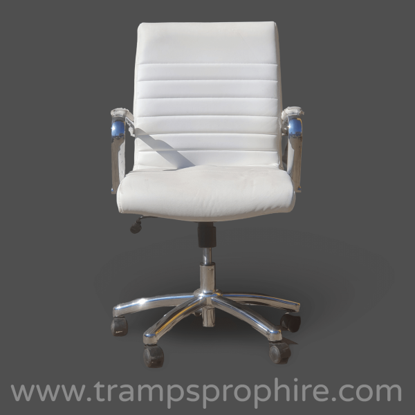 Office Swivel Desk Chair White