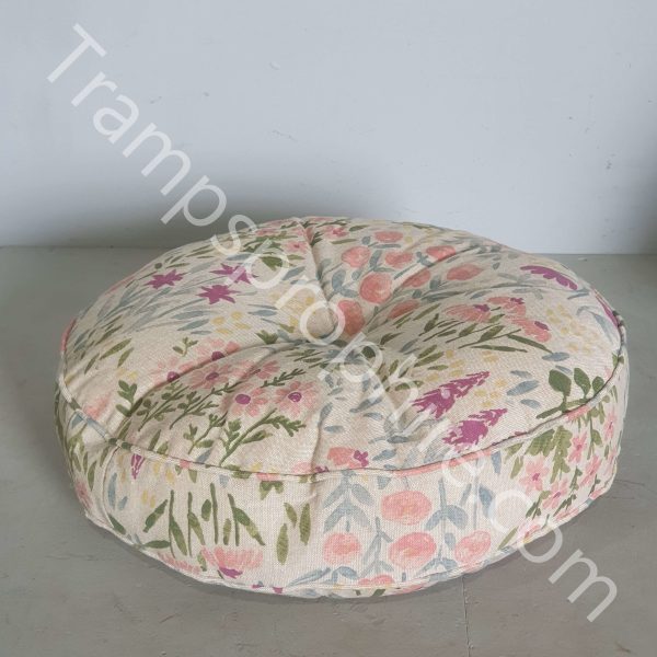 Round Floral Cushions