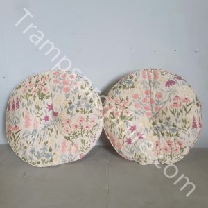 Round Floral Cushions