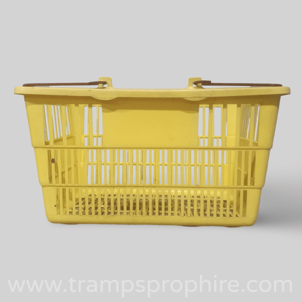 Shopping Basket Yellow