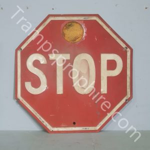 Stop Sign Embossed