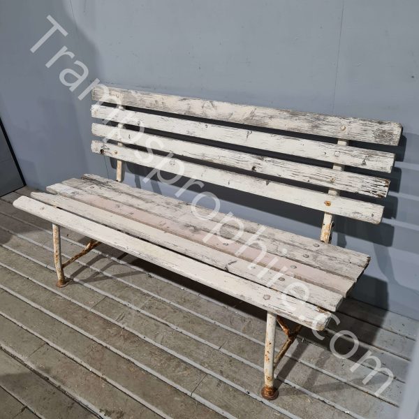 Wooden Bench White