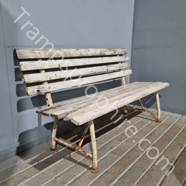 Wooden Bench White