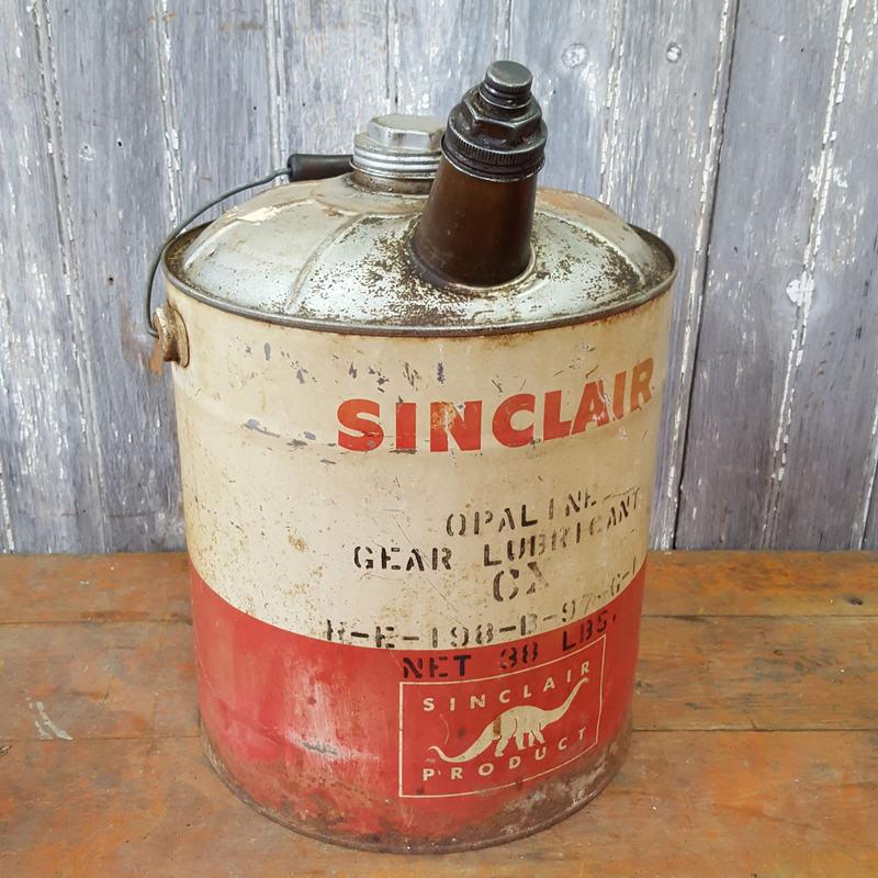 Sinclair Gasoline Retro Style Trash Can, Retro Trash Cans
